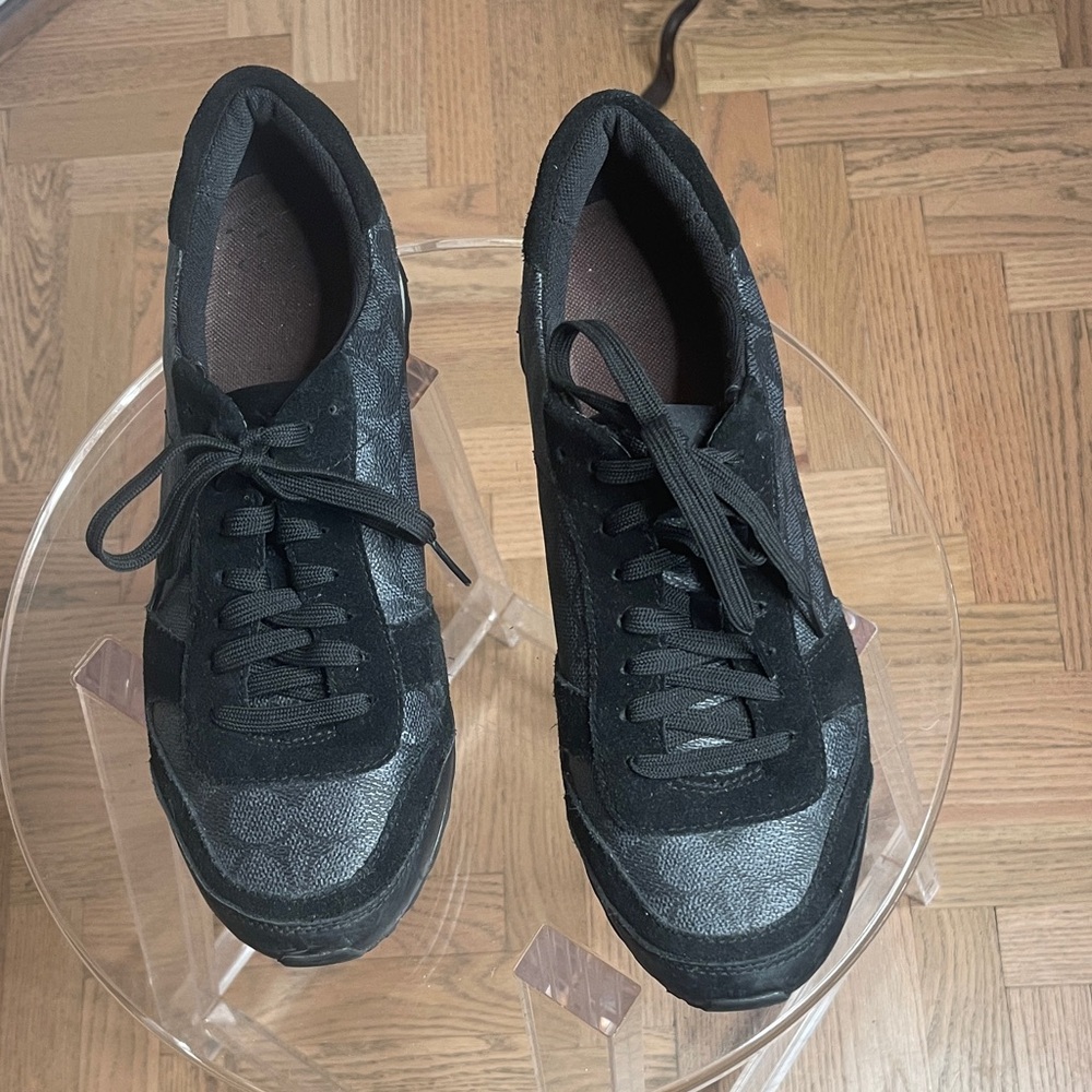 Coach Black signature Sneakers sz10
